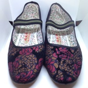 cotton fabric flats